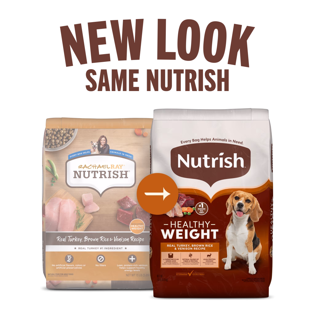 Healthy weight new and old packaging