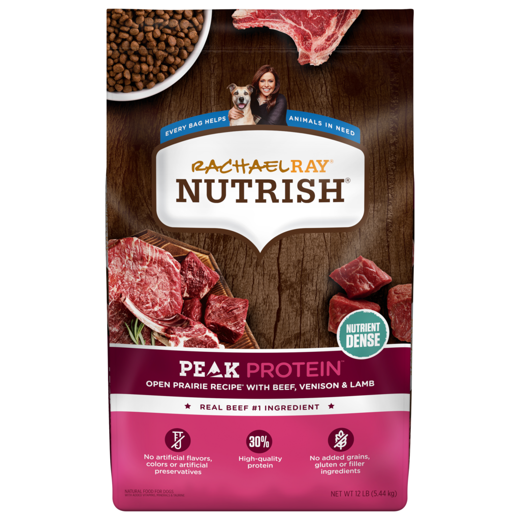 Nutrish Peak Protein Beef Venison Lamb Dry Dog Food