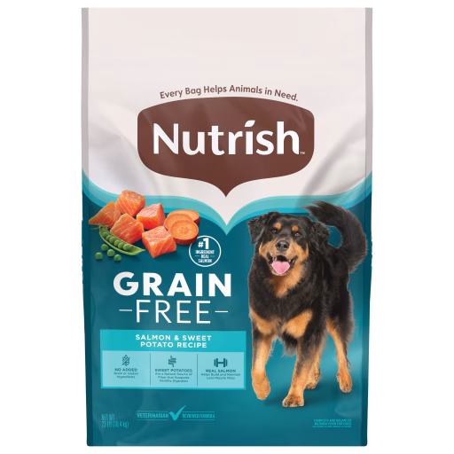 Nutrish™ Grain Free Salmon & Sweet Potato Recipe Dry Dog Food