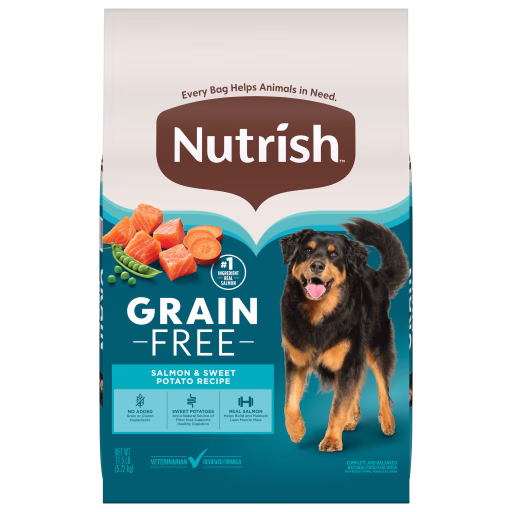 Nutrish™ Grain Free Salmon & Sweet Potato Recipe Dry Dog Food