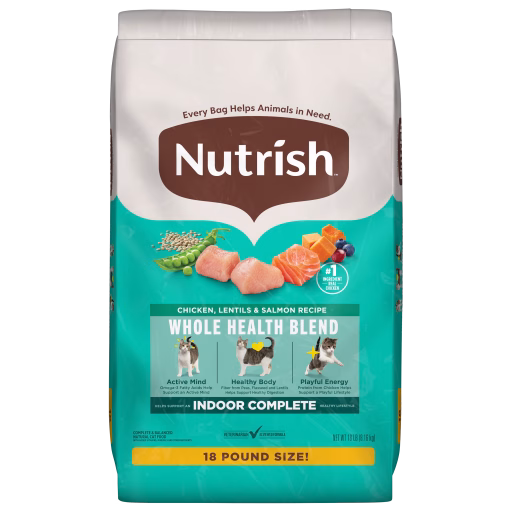 Indoor Complete cat food 18 pounds