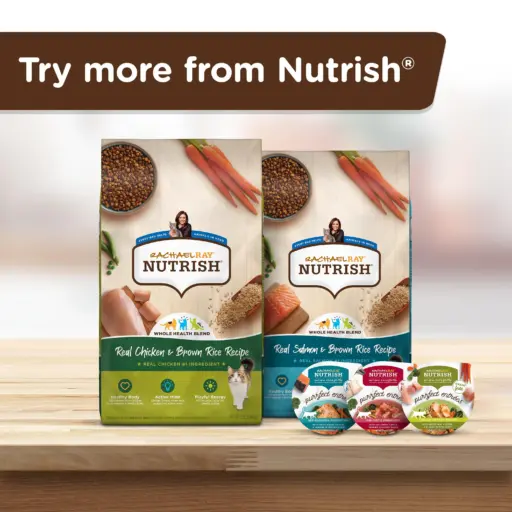 Nutrish dry and wet cat food pairings