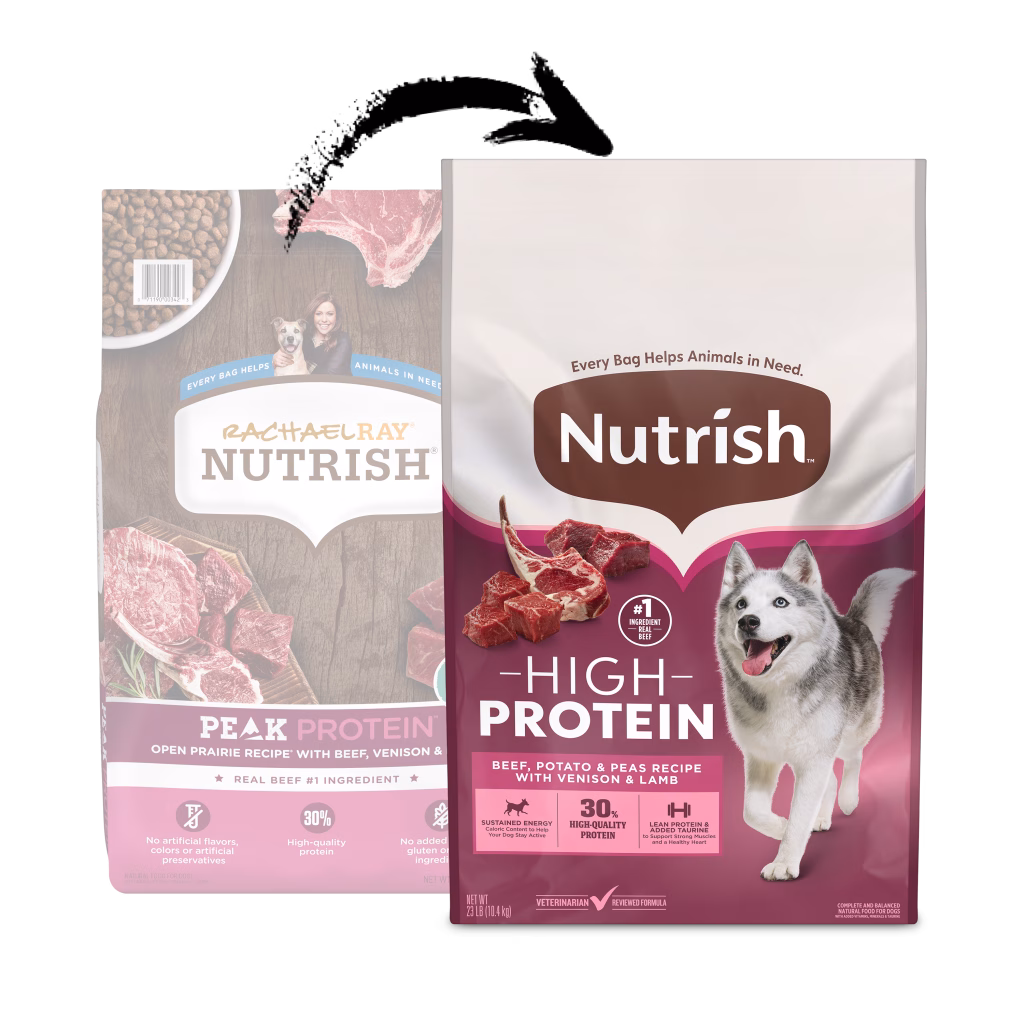 Nutrish High Protein dog food